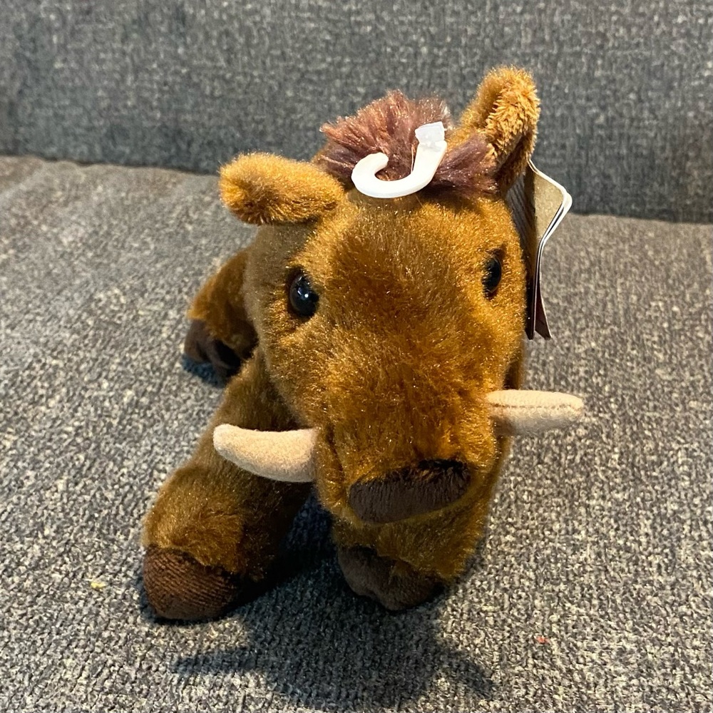 Aurora World Mini Flopsie - Willis Warthog Plush - Picture 3 of 8